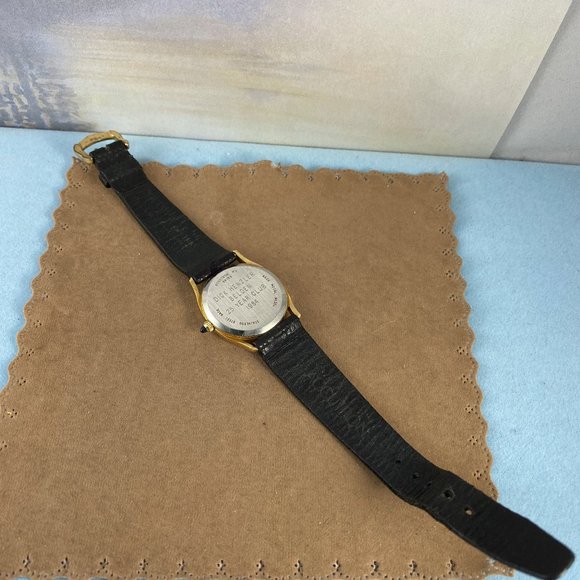 SOLD VINTAGE Bulova Date Accutron Gold Swiss Watch - Picture 7 of 7